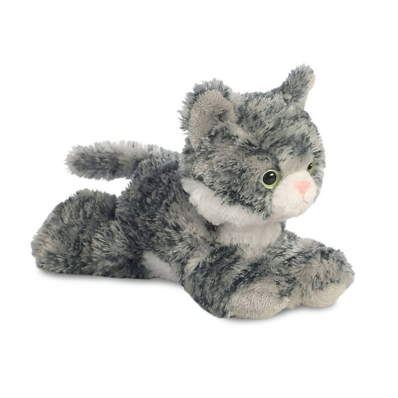  peluche chat tigré 20 cm 